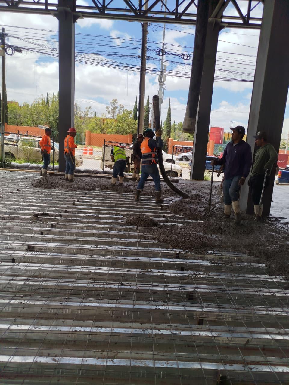 Cuadrilla en colado C3000 Concretos